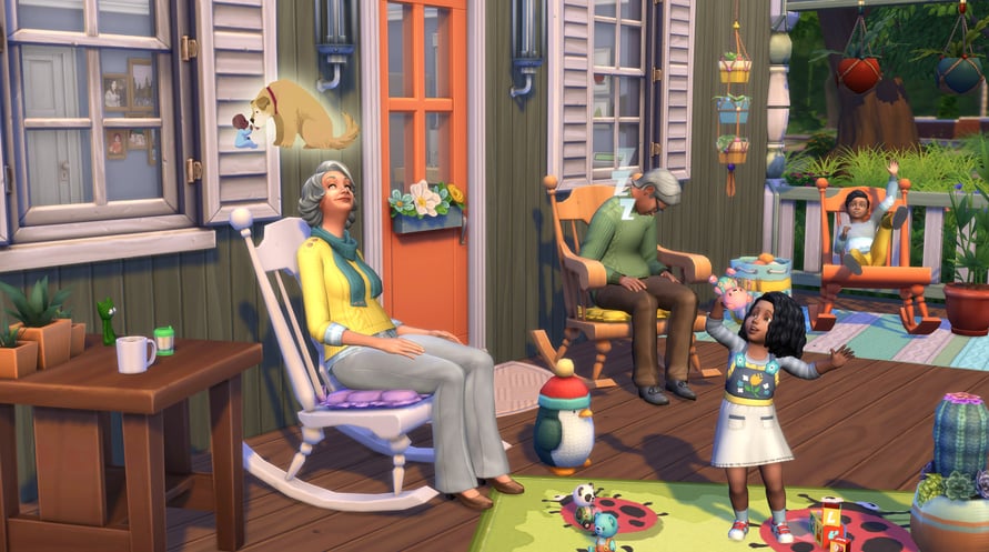 THE SIMS 4 - NIFTY KNITTING STUFF