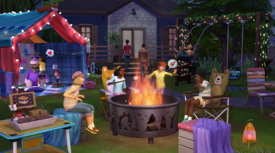 THE SIMS 4 - LITTLE CAMPERS