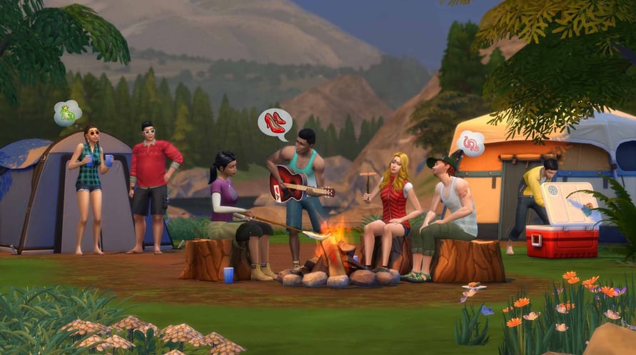 THE SIMS 4 - OUTDOOR RETREAT
