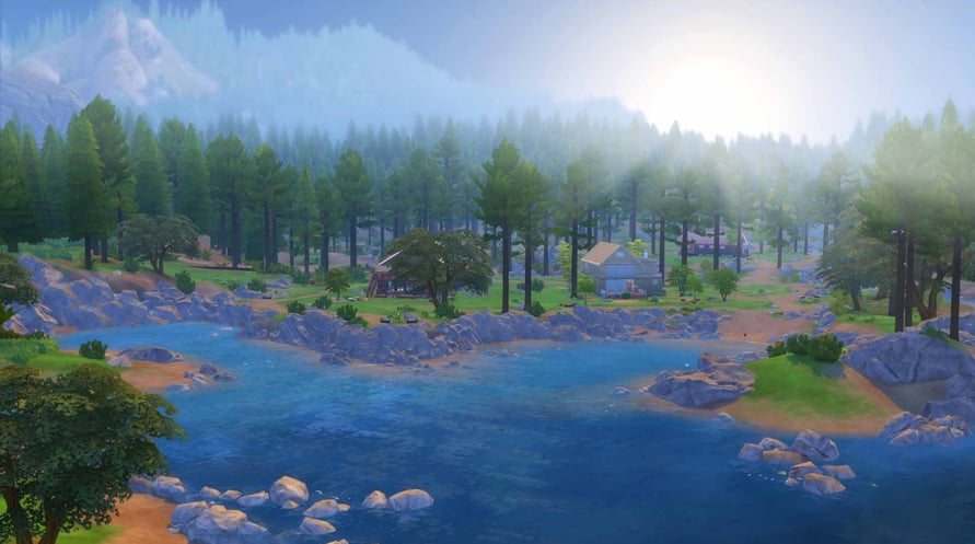 THE SIMS 4 - OUTDOOR RETREAT