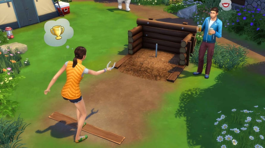 THE SIMS 4 - OUTDOOR RETREAT