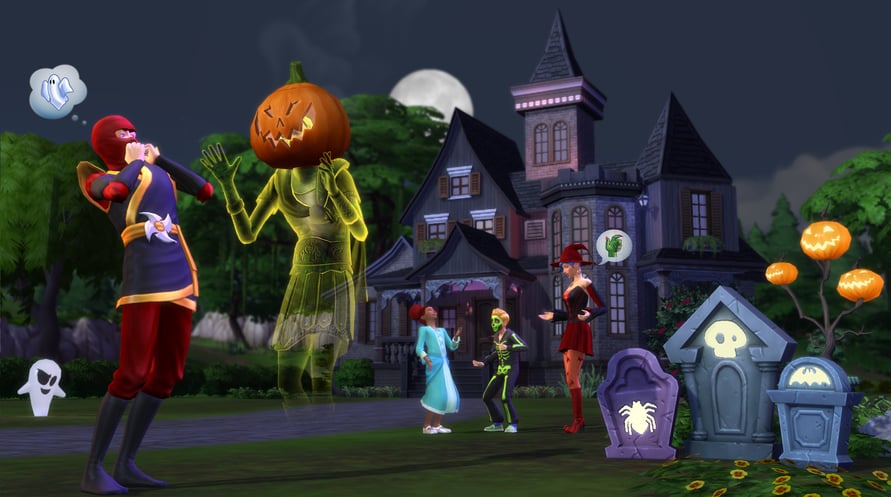 THE SIMS 4 - SPOOKY STUFF PACK