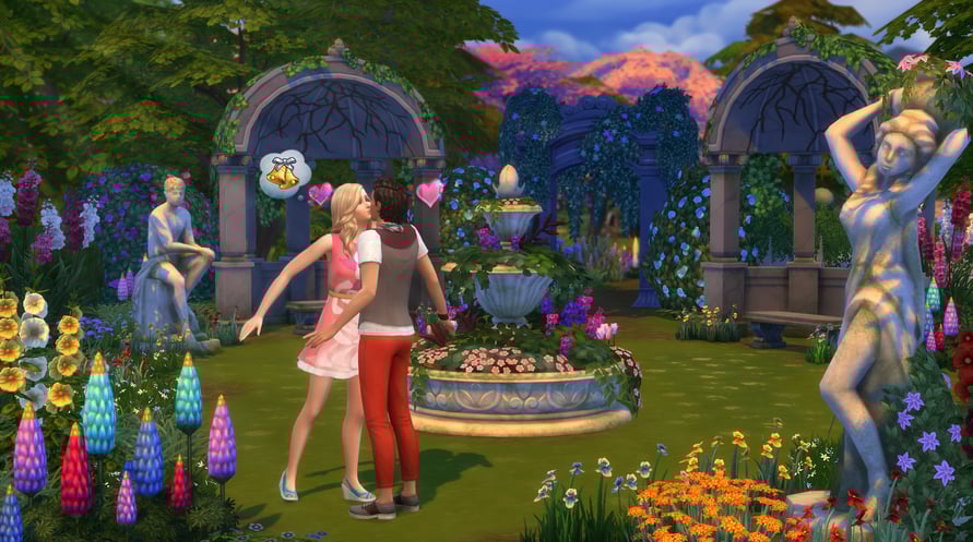 THE SIMS 4 - ROMANTIC GARDEN STUFF PACK