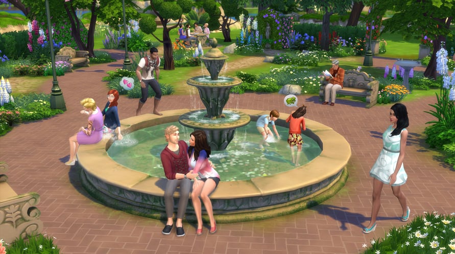 THE SIMS 4 - ROMANTIC GARDEN STUFF PACK