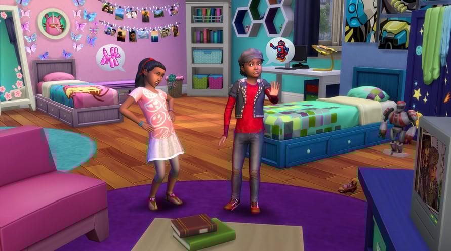 THE SIMS 4 - KIDS ROOM STUFF