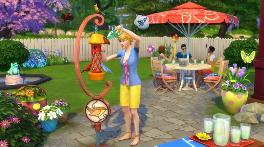 THE SIMS 4 - BACKYARD STUFF