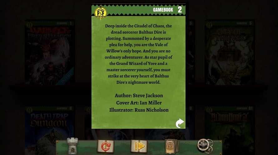 Citadel of Chaos (Fighting Fantasy Classics)