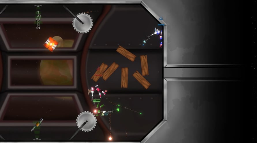 Zero-G Gunfight