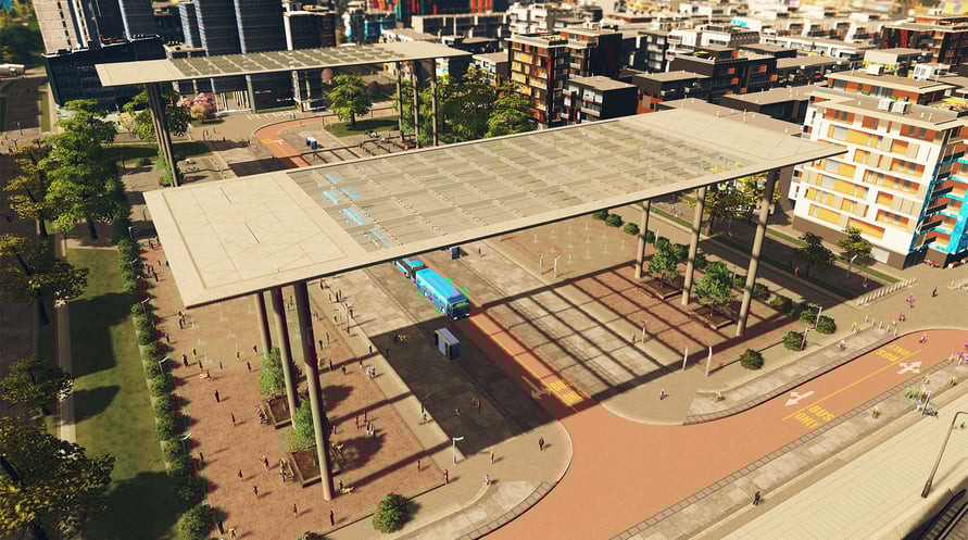 Cities: Skylines - Plazas & Promenades