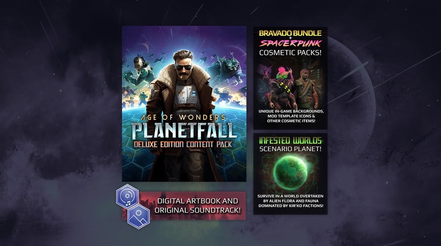 Age of Wonders: Planetfall - Deluxe Edition Content