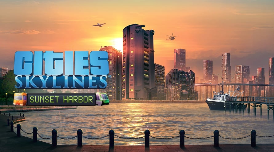 Cities: Skylines - Sunset Harbor