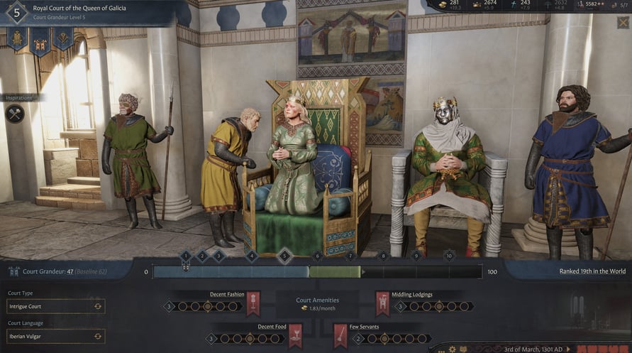 Crusader Kings III: Royal Court