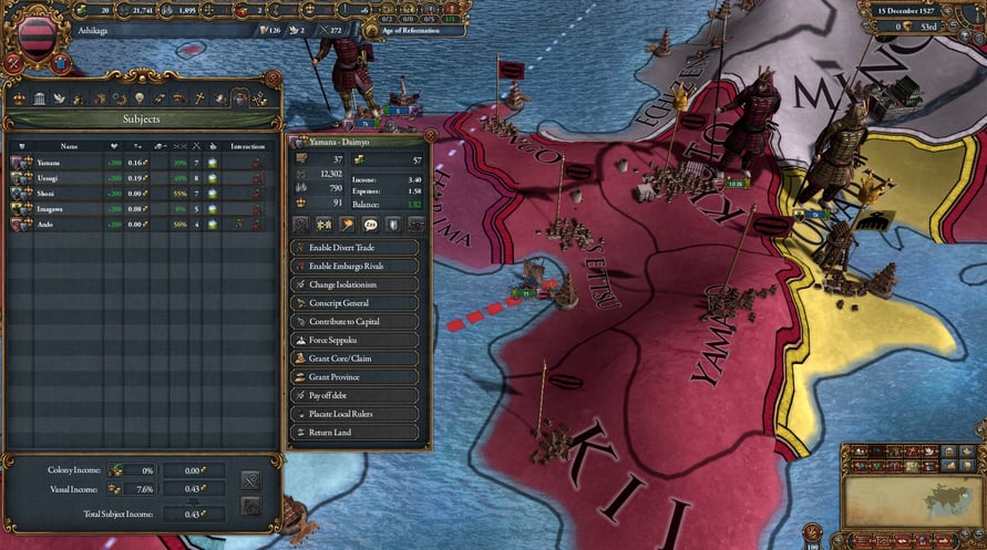Europa Universalis IV: Mandate of Heaven -Expansion