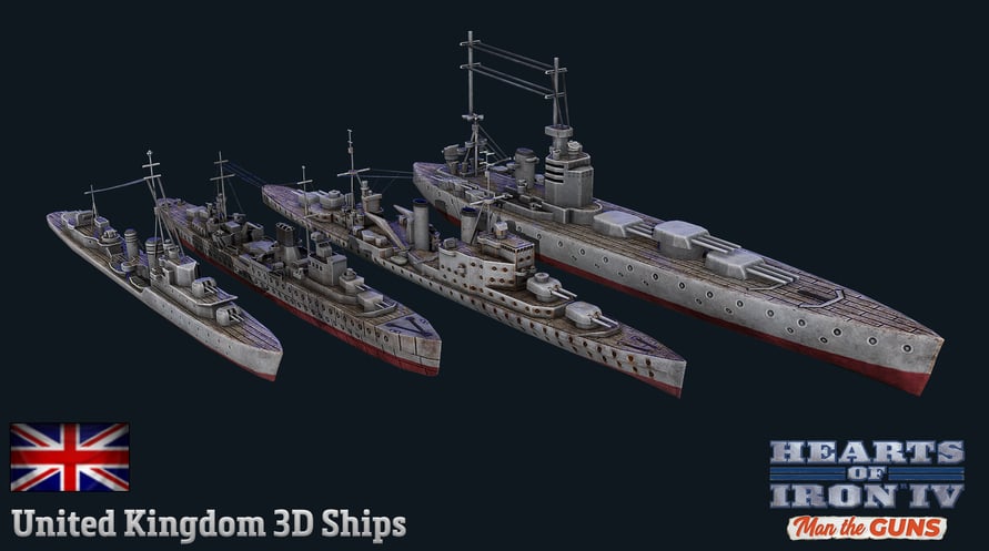Hearts of Iron IV: Man the Guns