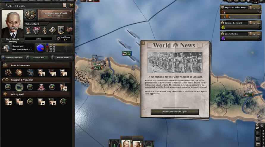 Hearts of Iron IV: Man the Guns