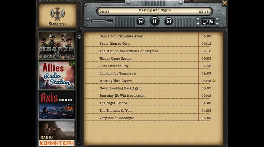 Hearts of Iron IV: Radio Pack NEW