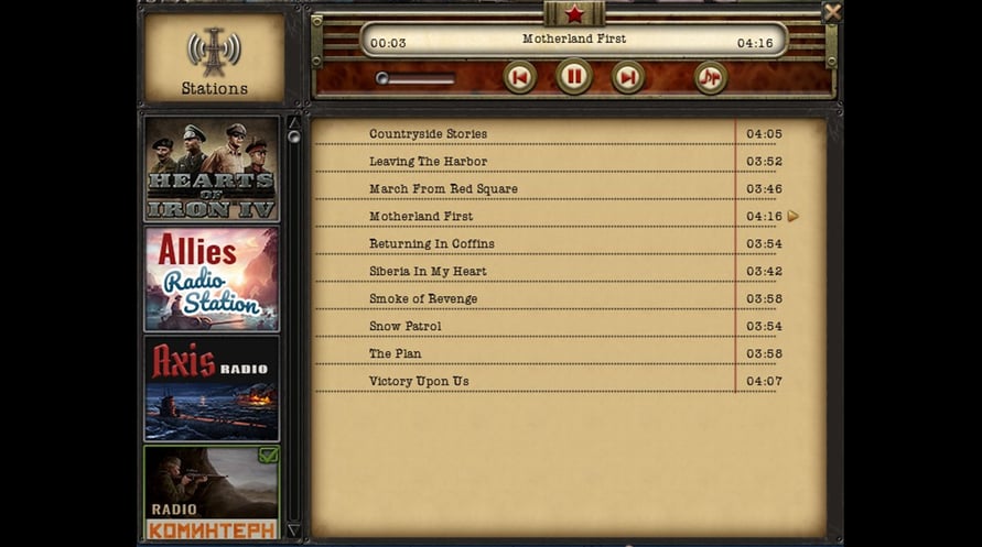 Hearts of Iron IV: Radio Pack NEW