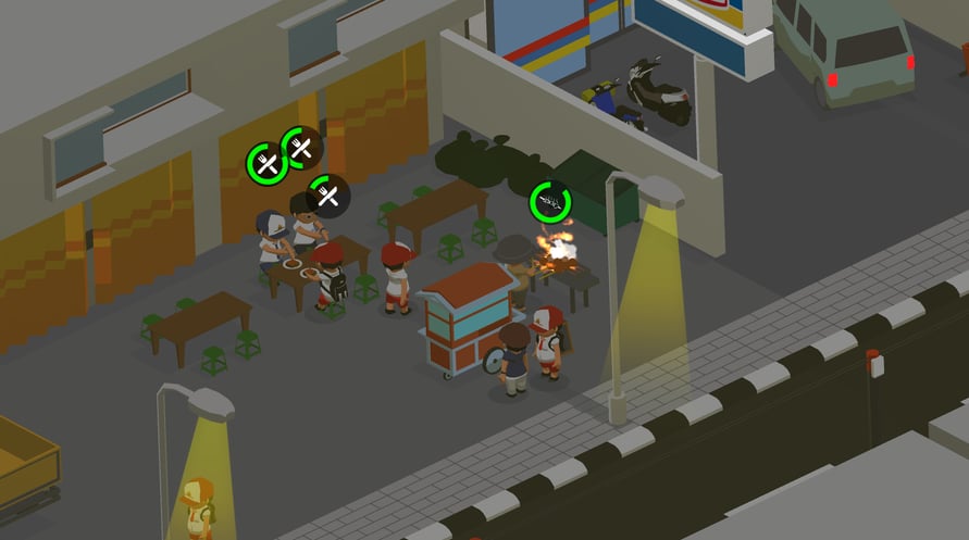 Asian Food Cart Tycoon