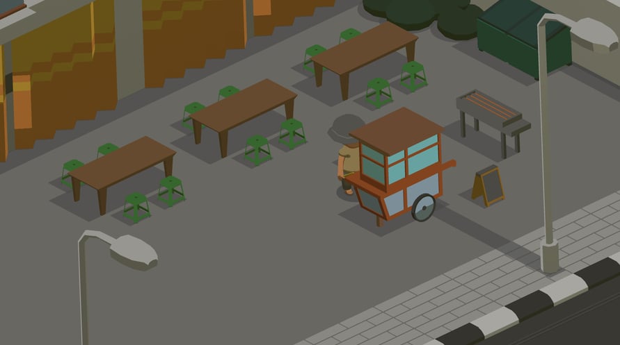Asian Food Cart Tycoon