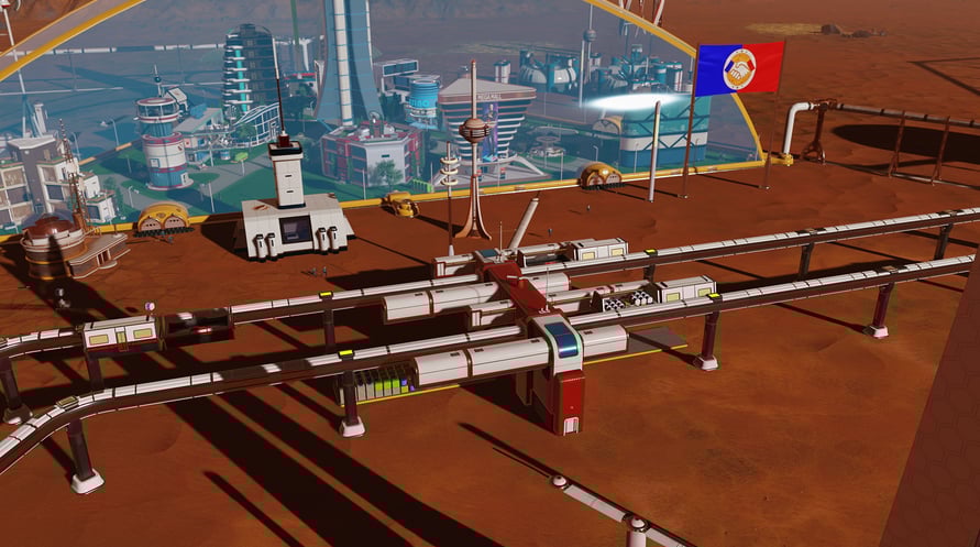 Surviving Mars: Martian Express