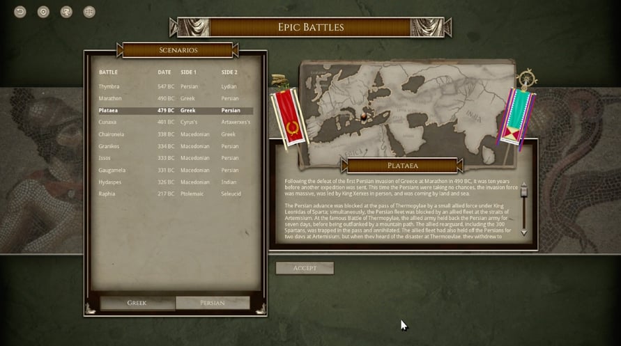 Field of Glory II: Immortal Fire