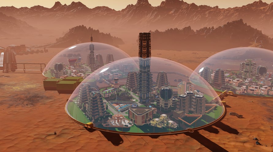 Surviving Mars: Future Contemporary Cosmetic Pack