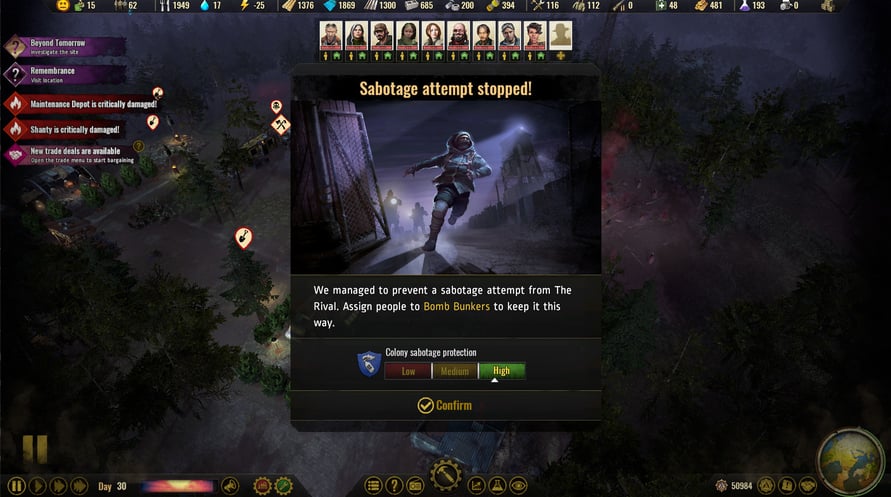 Surviving the Aftermath: New Alliances