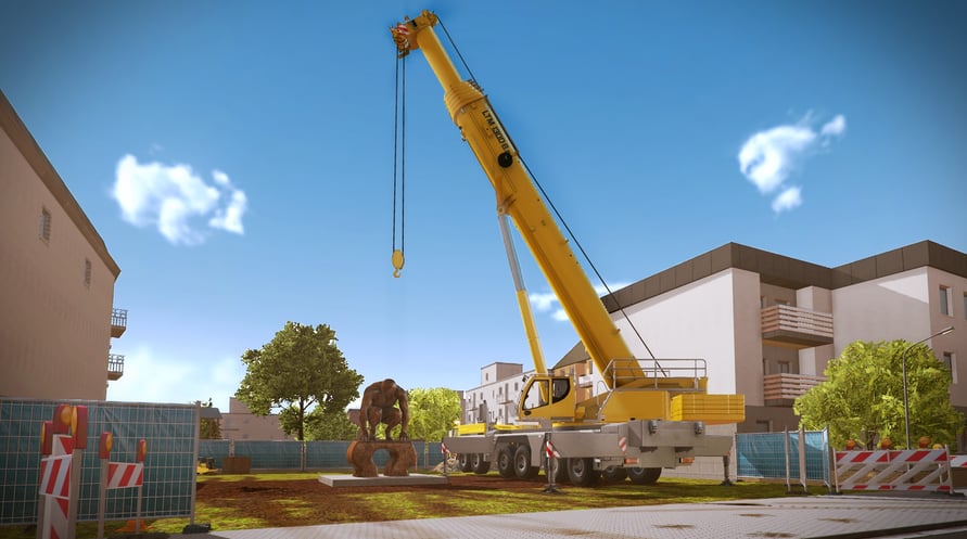 Construction Simulator 2015: Liebherr LTM 1300 6.2