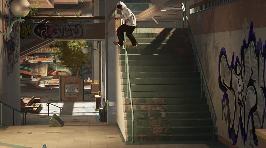 Session: Skate Sim - Abandoned Mall