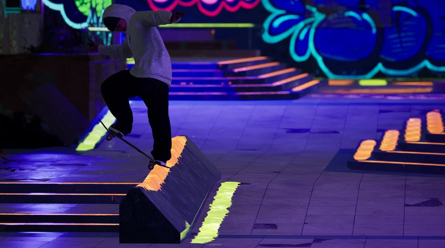 Session: Skate Sim - Abandoned Mall