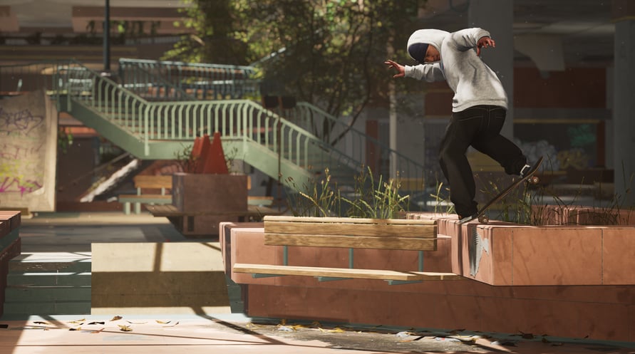 Session: Skate Sim - Abandoned Mall