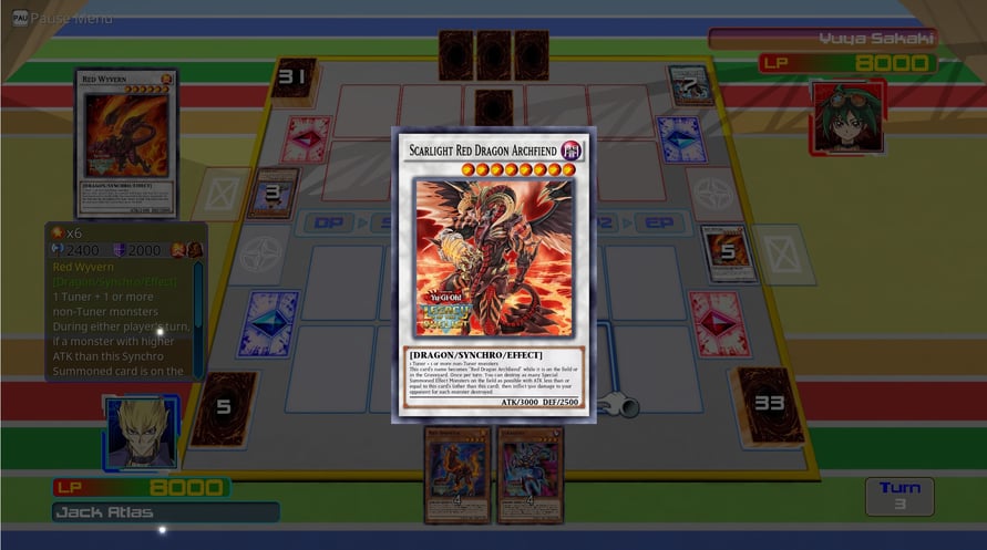 Yu-Gi-Oh! ARC-V: Jack Atlas vs Yuya