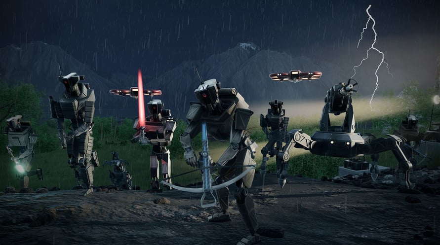 Stranded: Alien Dawn Robots and Guardians