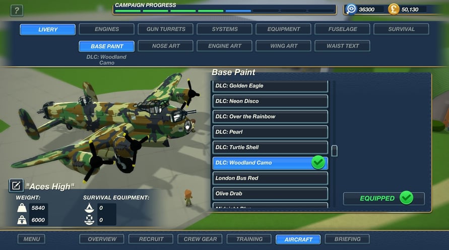 Bomber Crew Skin Pack