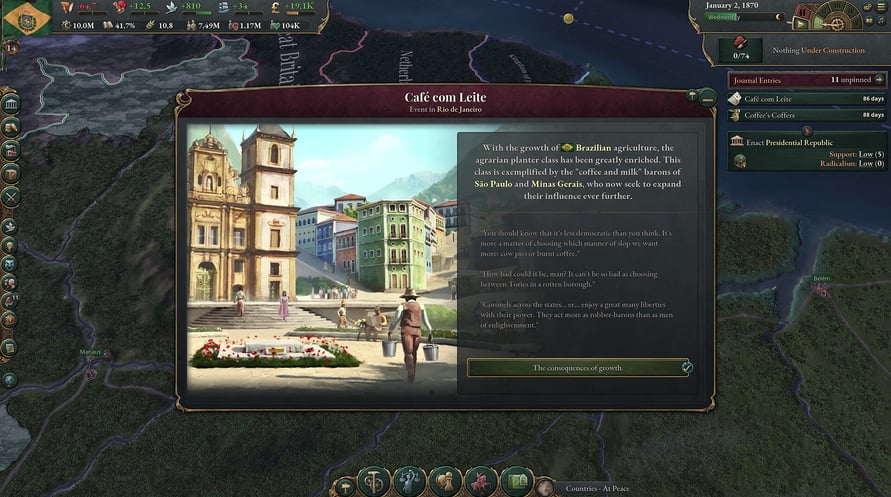 Victoria 3: Colossus of the South