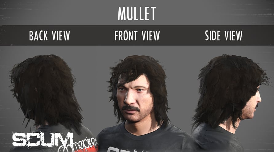 SCUM Male Hair Pack