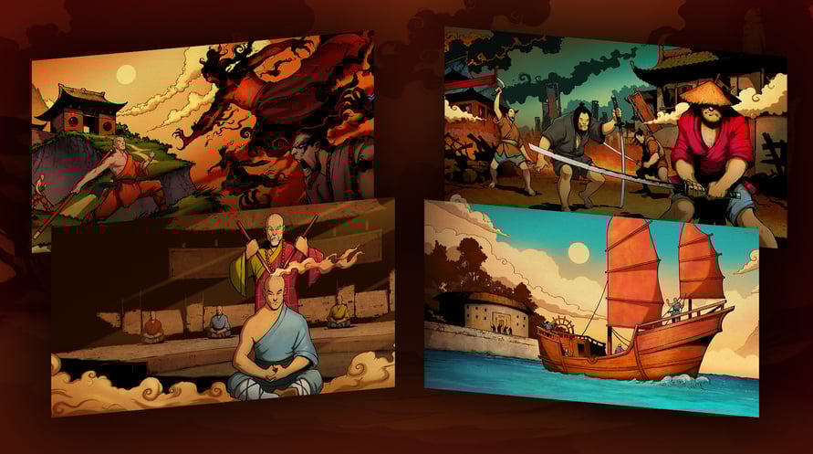 9 Monkeys of Shaolin - HD Wallpapers