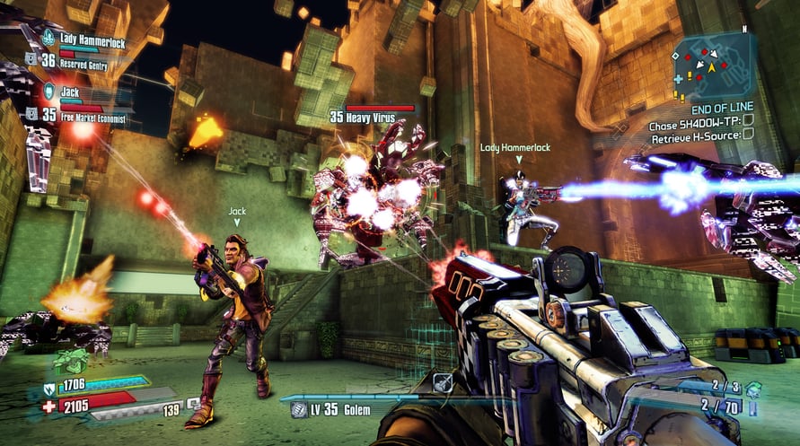 Borderlands: The Pre-Sequel - Claptastic Voyage and Ultimate Vault Hunter Upgrade Pack 2