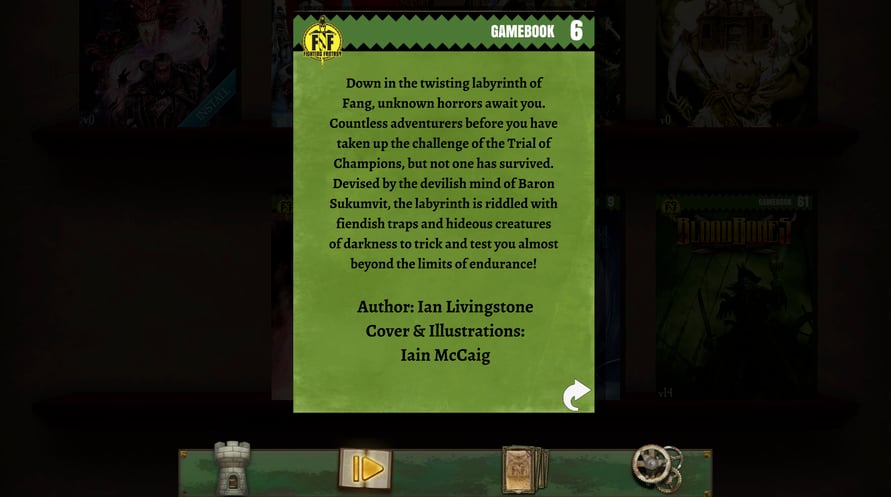 Deathtrap Dungeon (Fighting Fantasy Classics)