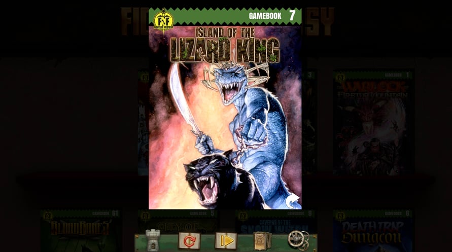 Island of the Lizard King (Fighting Fantasy Classics)