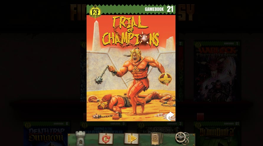 Trial of Champions (Fighting Fantasy Classics)