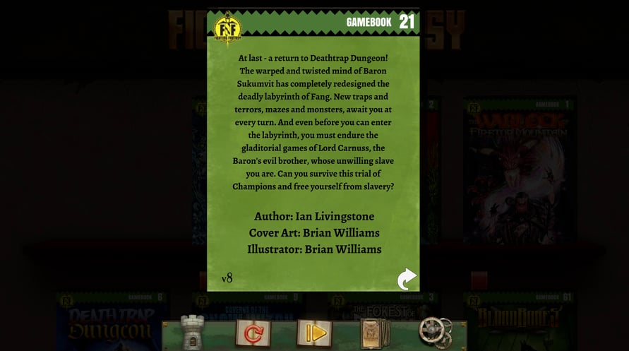 Trial of Champions (Fighting Fantasy Classics)