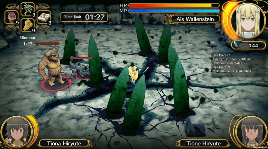 Is It Wrong to Try to Pick Up Girls in a Dungeon? Infinite Combate