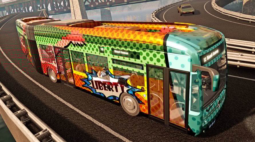 Bus Simulator 21 - USA Skin Pack