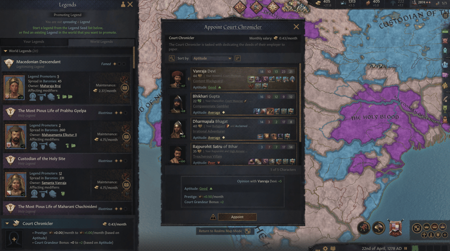 Crusader Kings III - Legends of the Dead