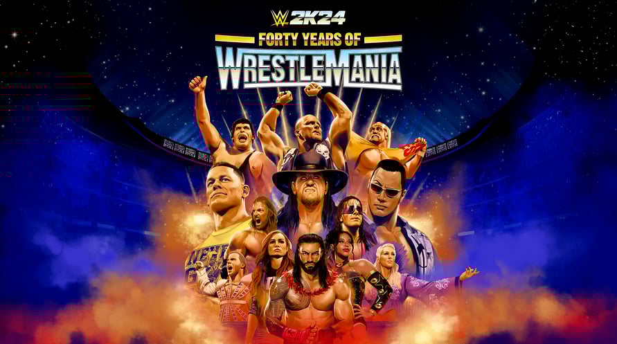 WWE 2K24 Forty Years of WrestleMania Edition