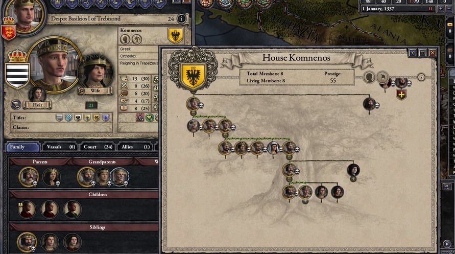 Crusader Kings II: Dynasty Shield Pack