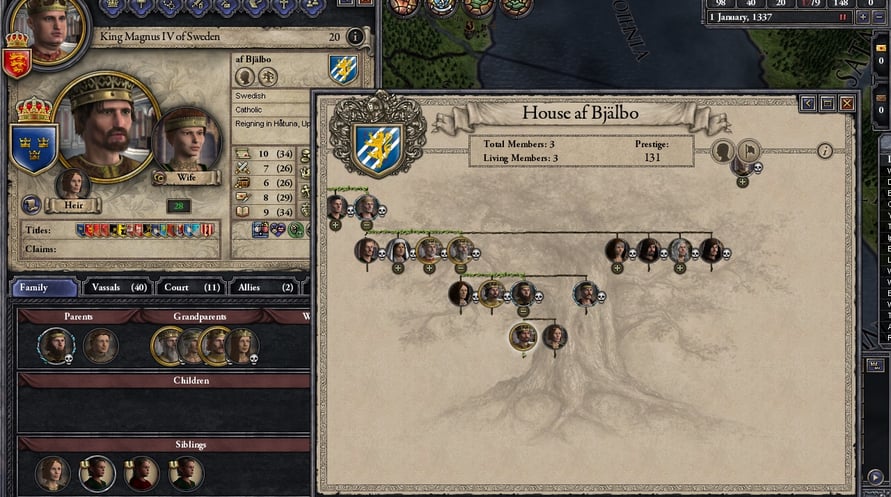 Crusader Kings II: Dynasty Shield Pack