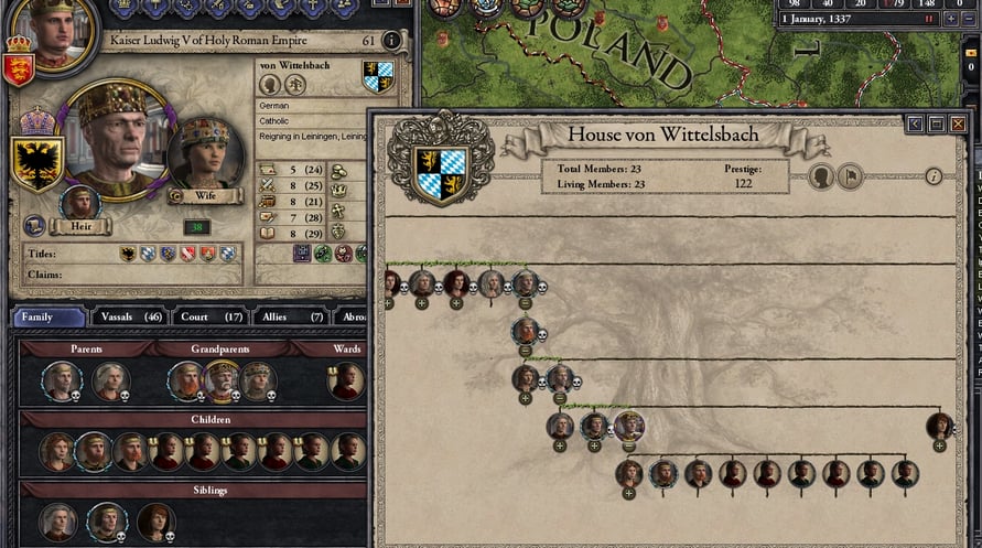 Crusader Kings II: Dynasty Shield Pack