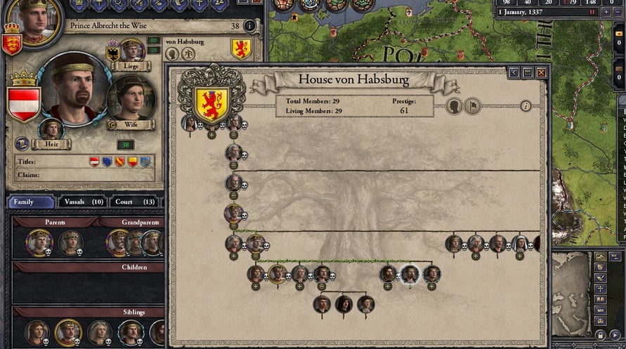 Crusader Kings II: Dynasty Shield Pack